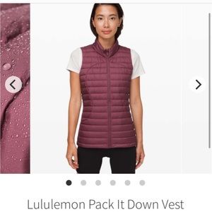 Repost Lululemon Vest